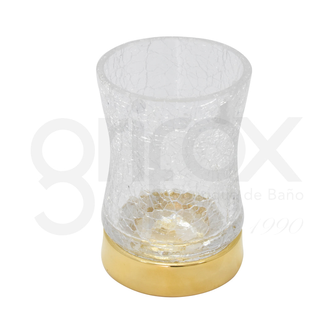 Portacepillos Cristal Craquel
