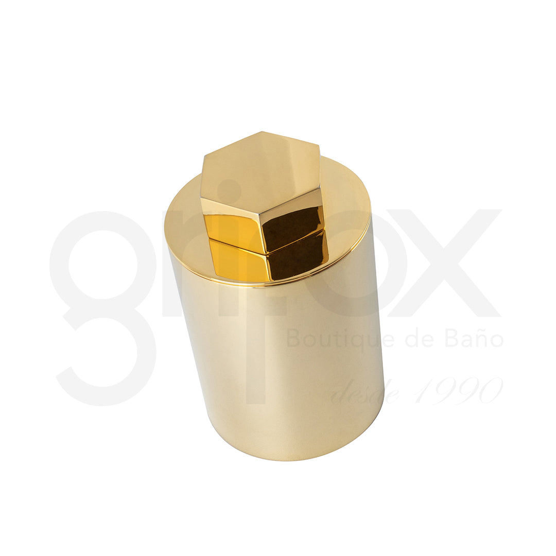 Porta algodones Geometric