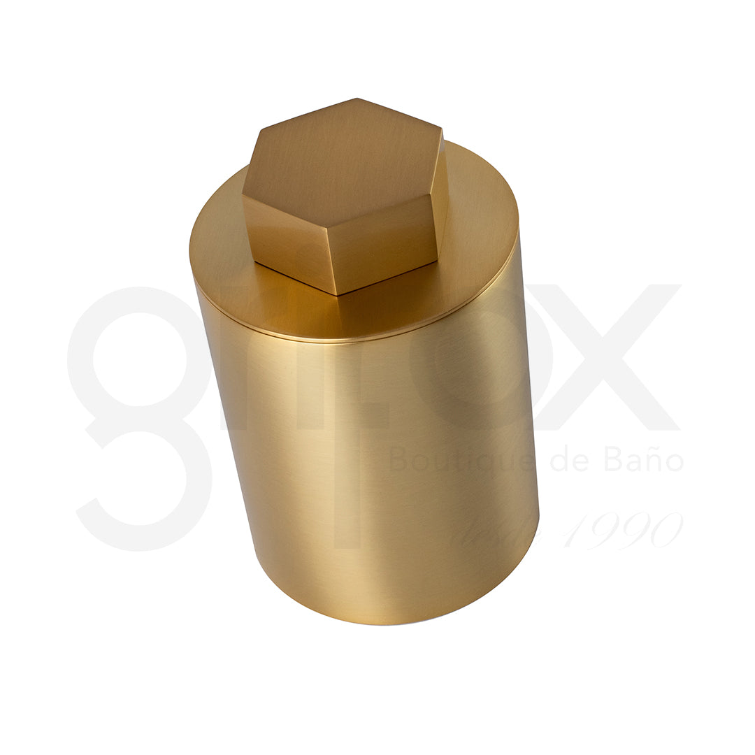 Porta algodones Geometric