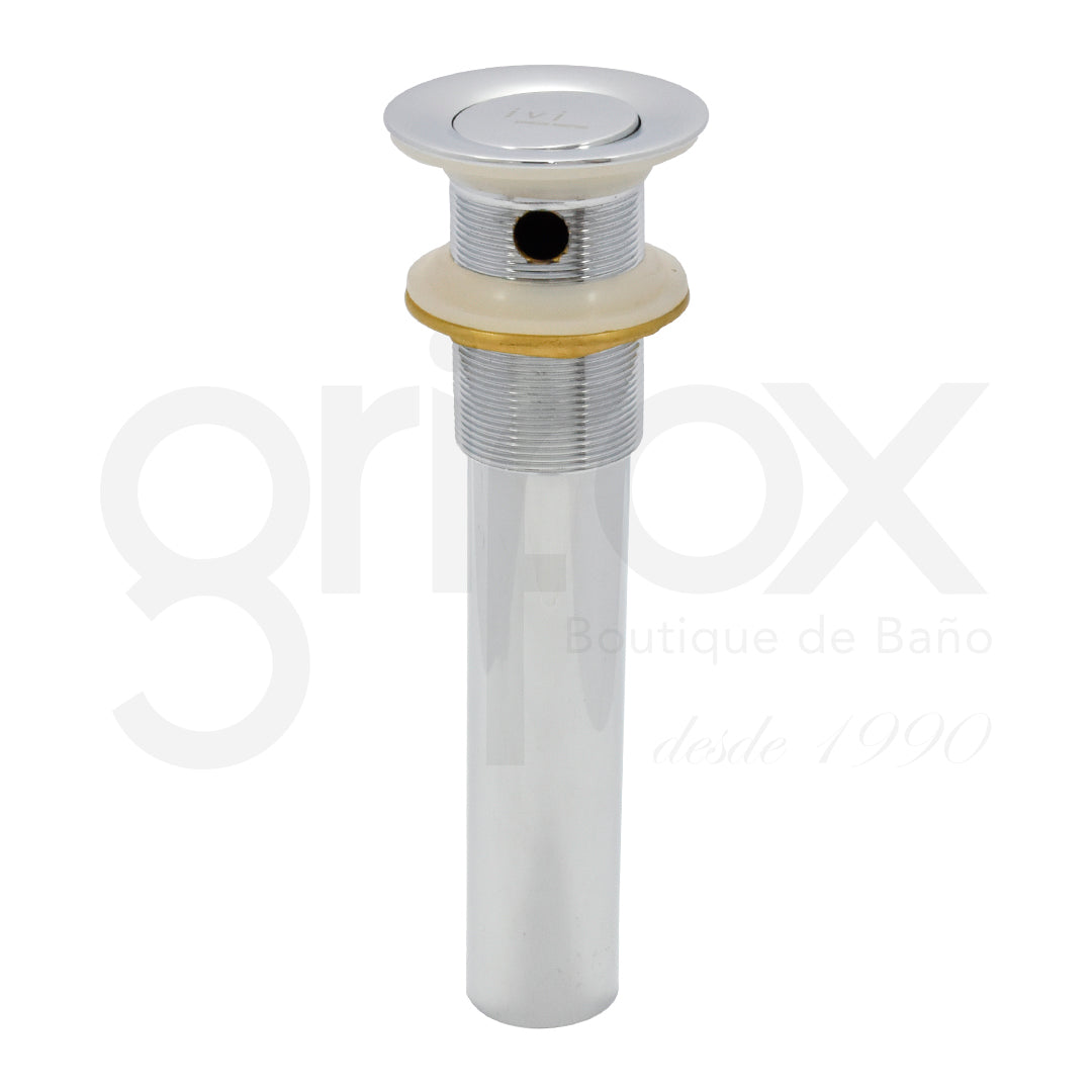 Desague Push Vaiven Con Rebosadero