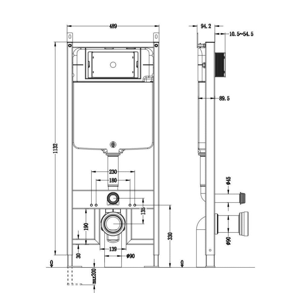 Tanque Sanitario Suspendido