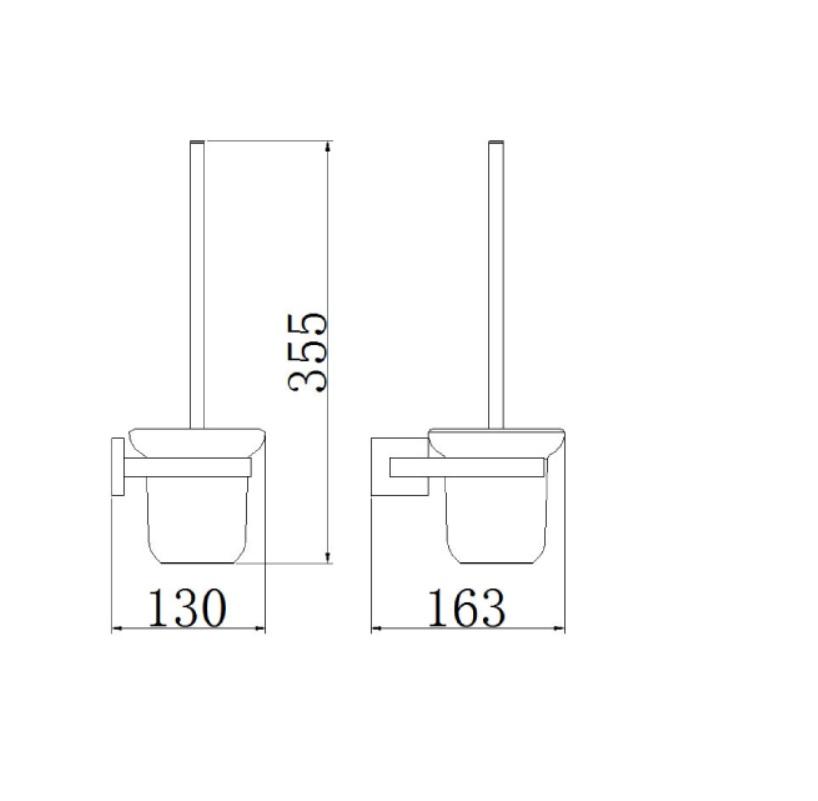 Escobillero Instalación A Pared