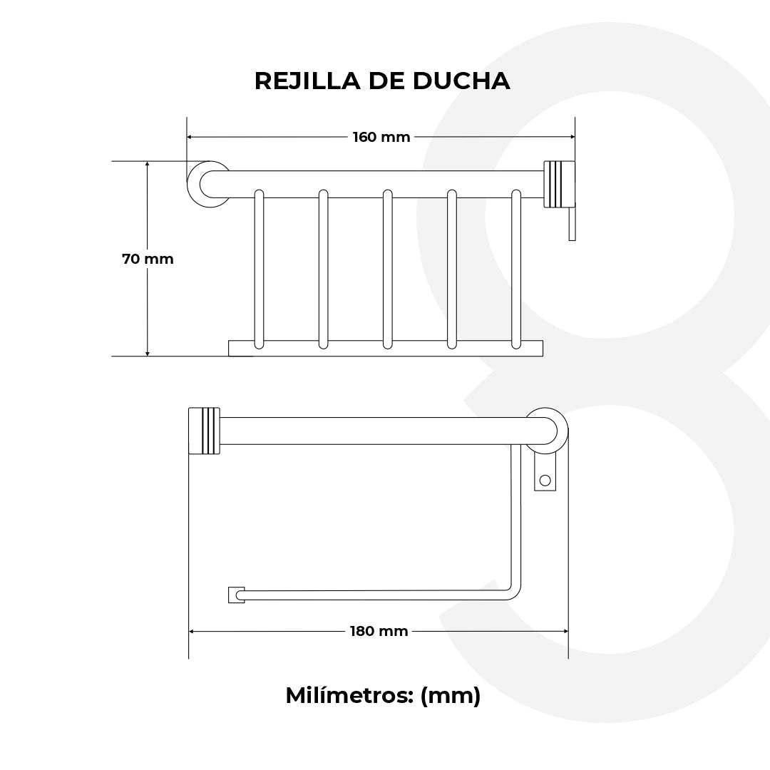 Rejilla De Ducha Esquinera
