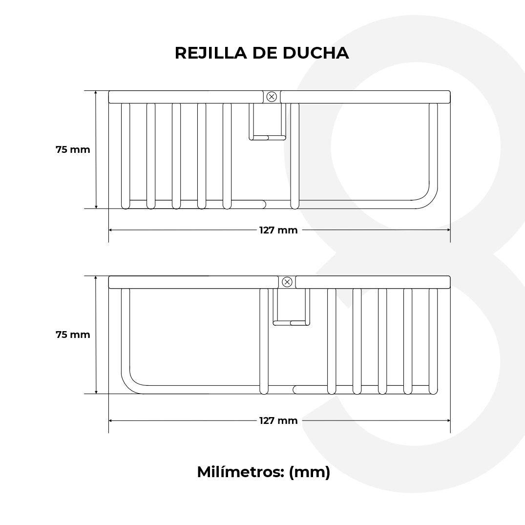 Rejilla De Ducha Esquinera