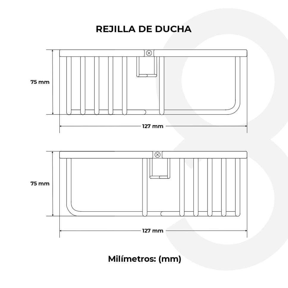 Rejilla De Ducha Esquinera