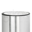 Cambiar a la imagen Papelera Redonda Con Tapa Y Pedal 3 Lt Inox 2