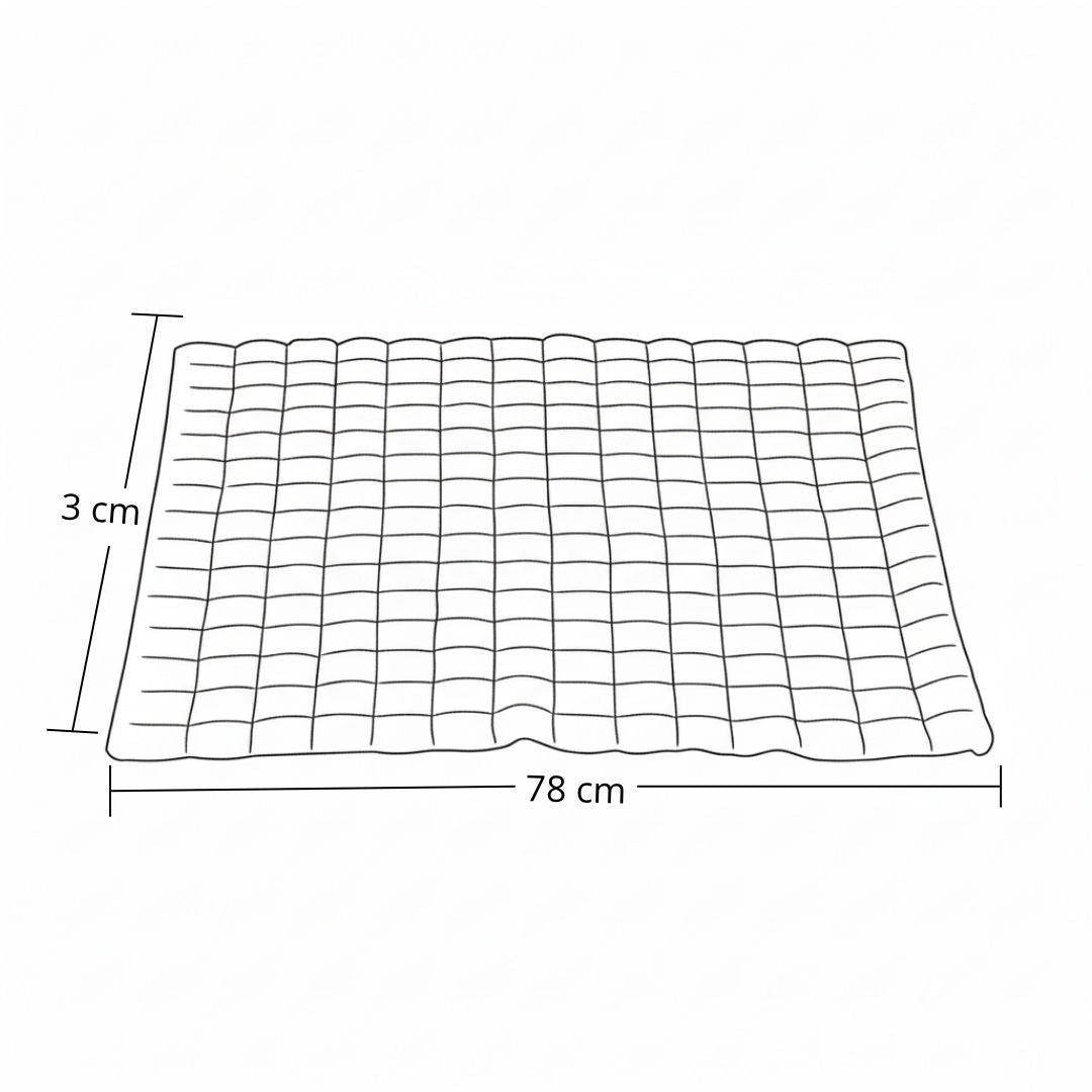 Alfombra De Baño 50X80Cm Cafe Cuadros