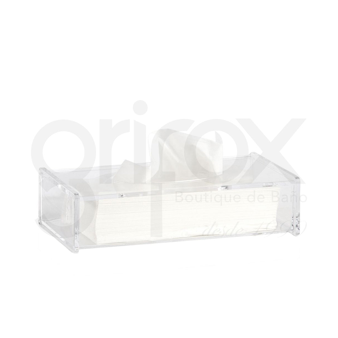 Caja Portapañuelos Transparente