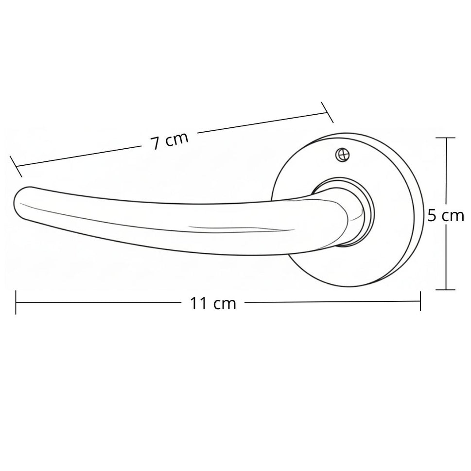 Juego Manijas Con Roseta Luna
