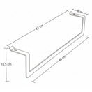 Cambiar a la imagen Toallero Barra Para Lavamanos Blend 55Cm 2