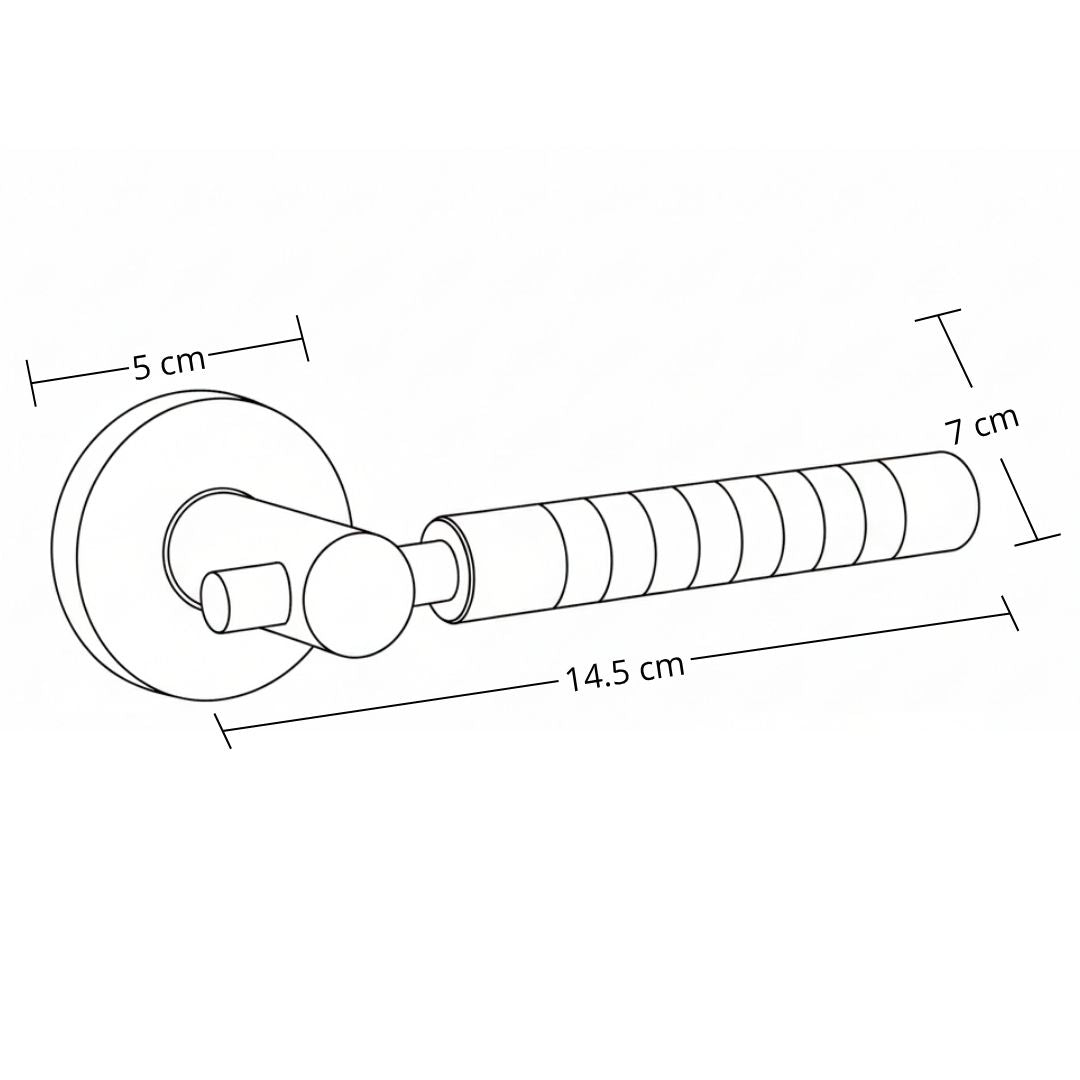 Juego De Manijas Con Roseta Labrada