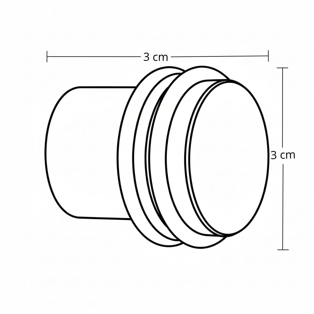 Boton Elegance Rings 25Mm