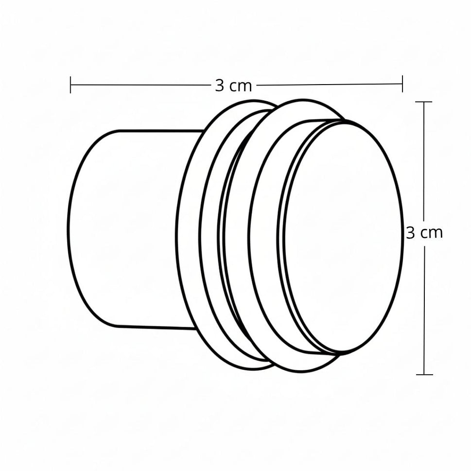 Boton Elegance Rings 25Mm