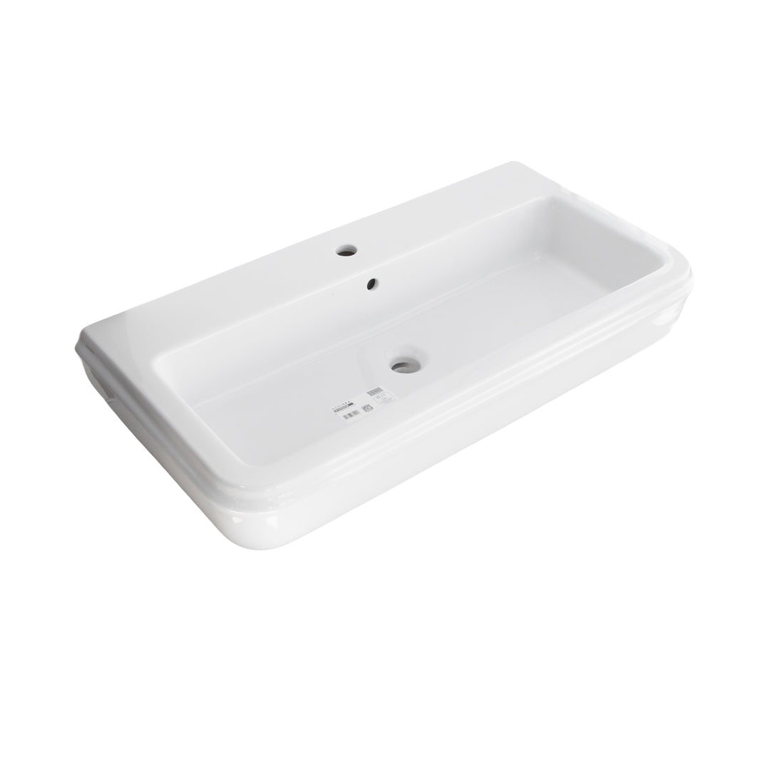 Lavamanos De Pared 90X46X18Cm