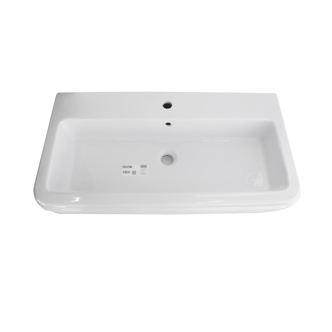 Lavamanos De Pared 90X46X18Cm