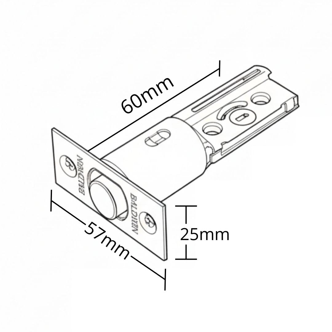 Cerrojo Llave Mariposa