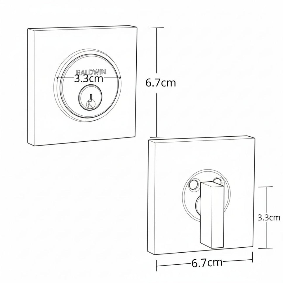 Cerrojo Llave Mariposa