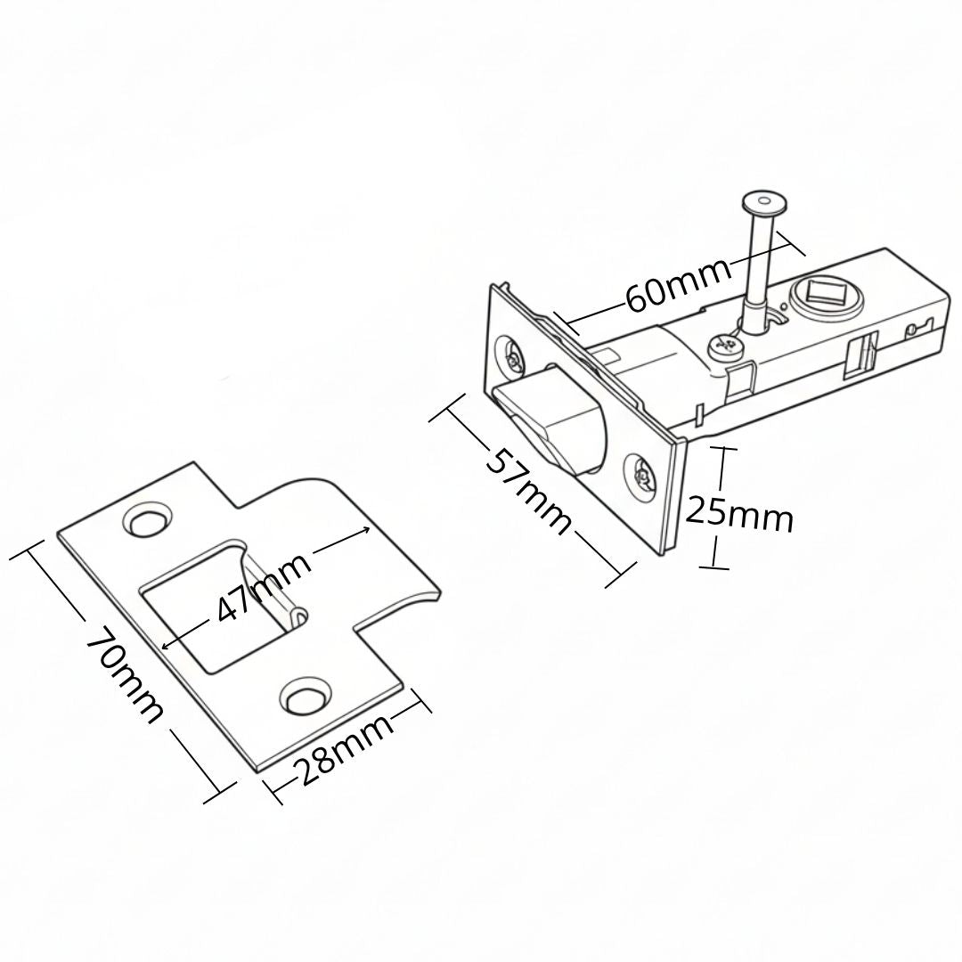 Picaporte De Privacidad Pomo
