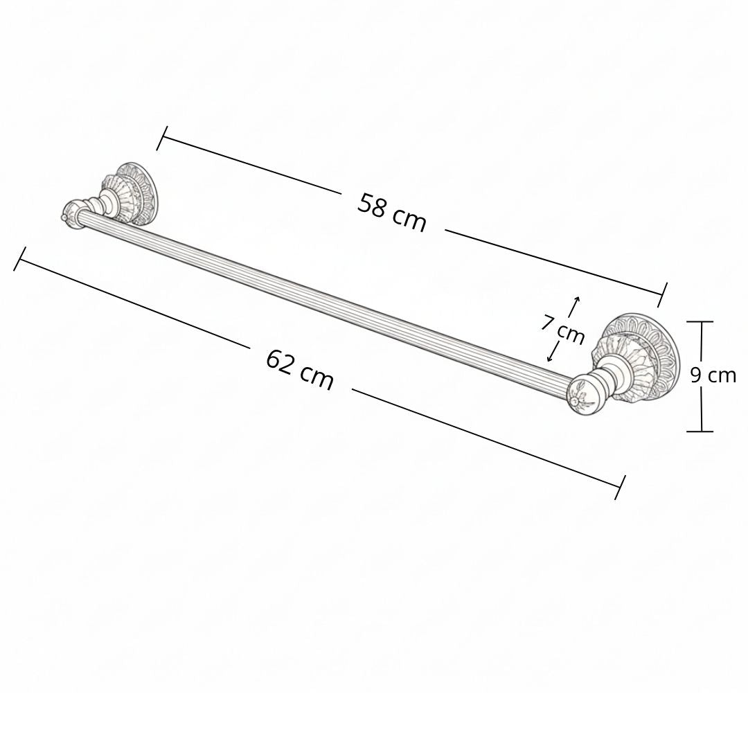 Toallero Barra 24" Peyton