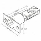 Cambiar a la imagen Picaporte Cerradura Alcoba 3