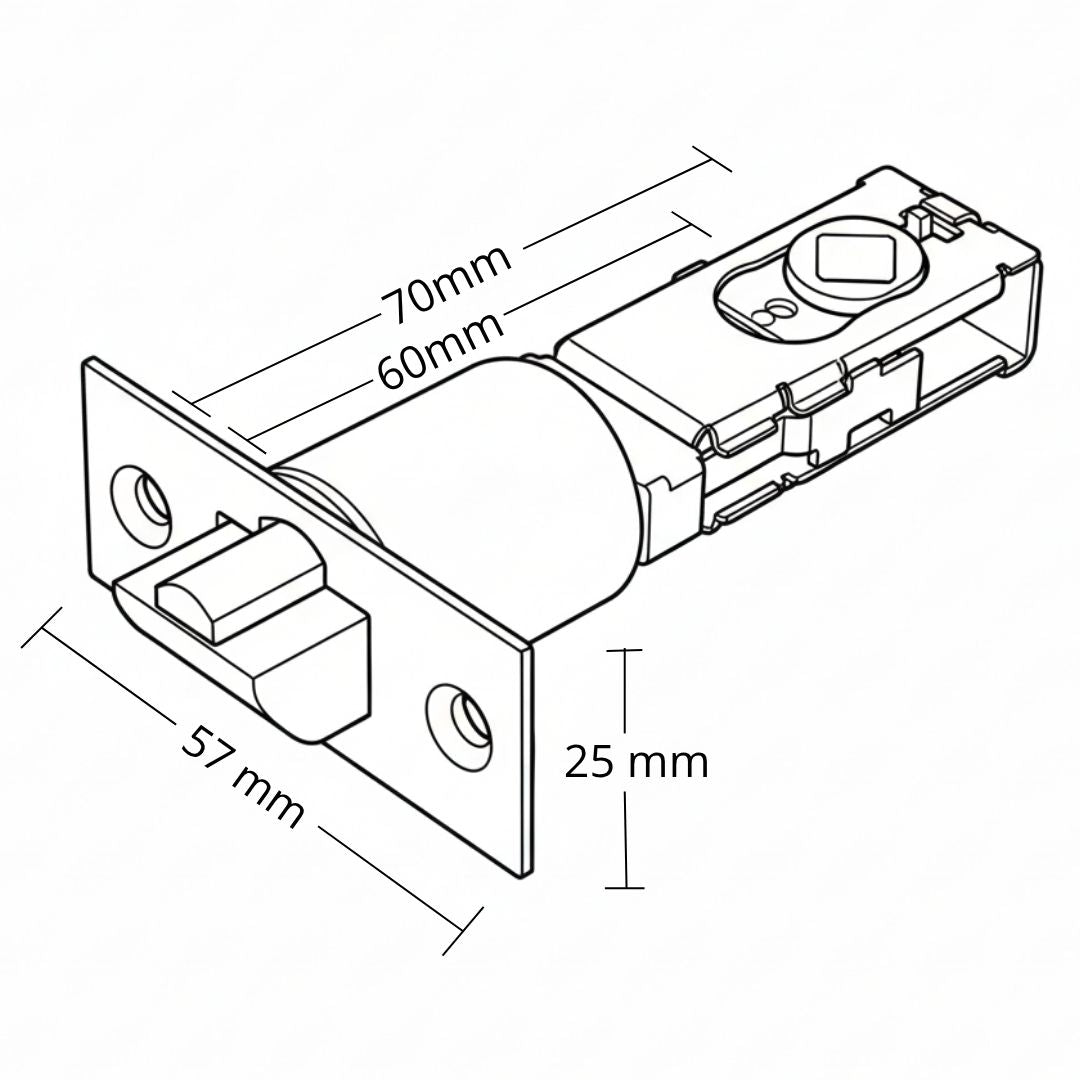 Picaporte Cerradura Alcoba