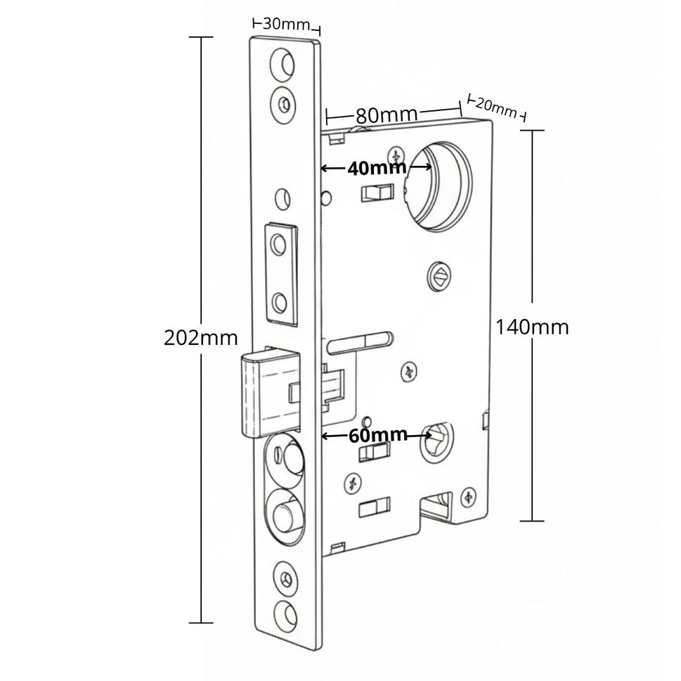Cerradura Pomo Entrada Principal Wilmington