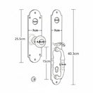 Cambiar a la imagen Juego Pomo/Placa Boston Entrada 2