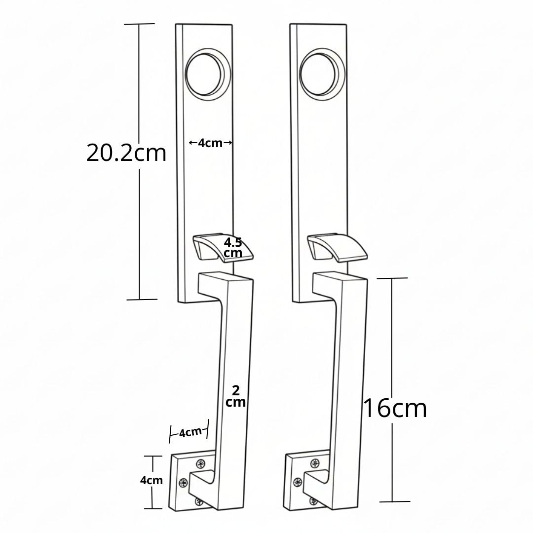 Placas Entrada Principal New York