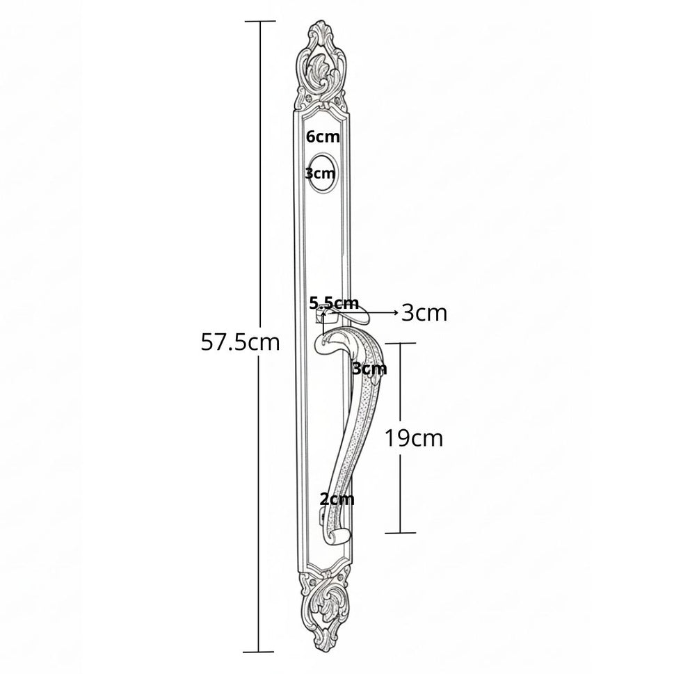 Cerradura Entrada Principal Victoria
