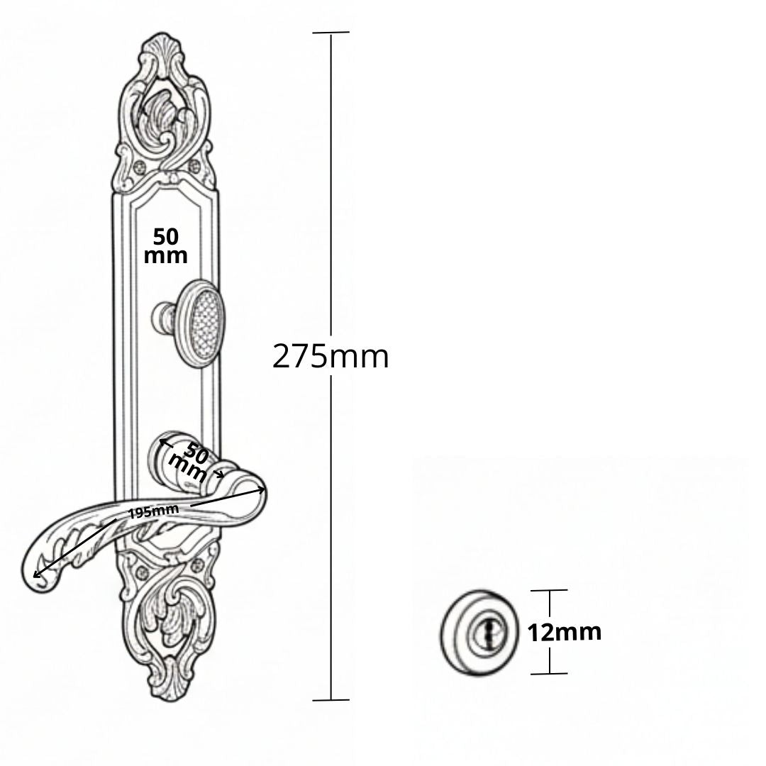 Cerradura Entrada Principal Victoria