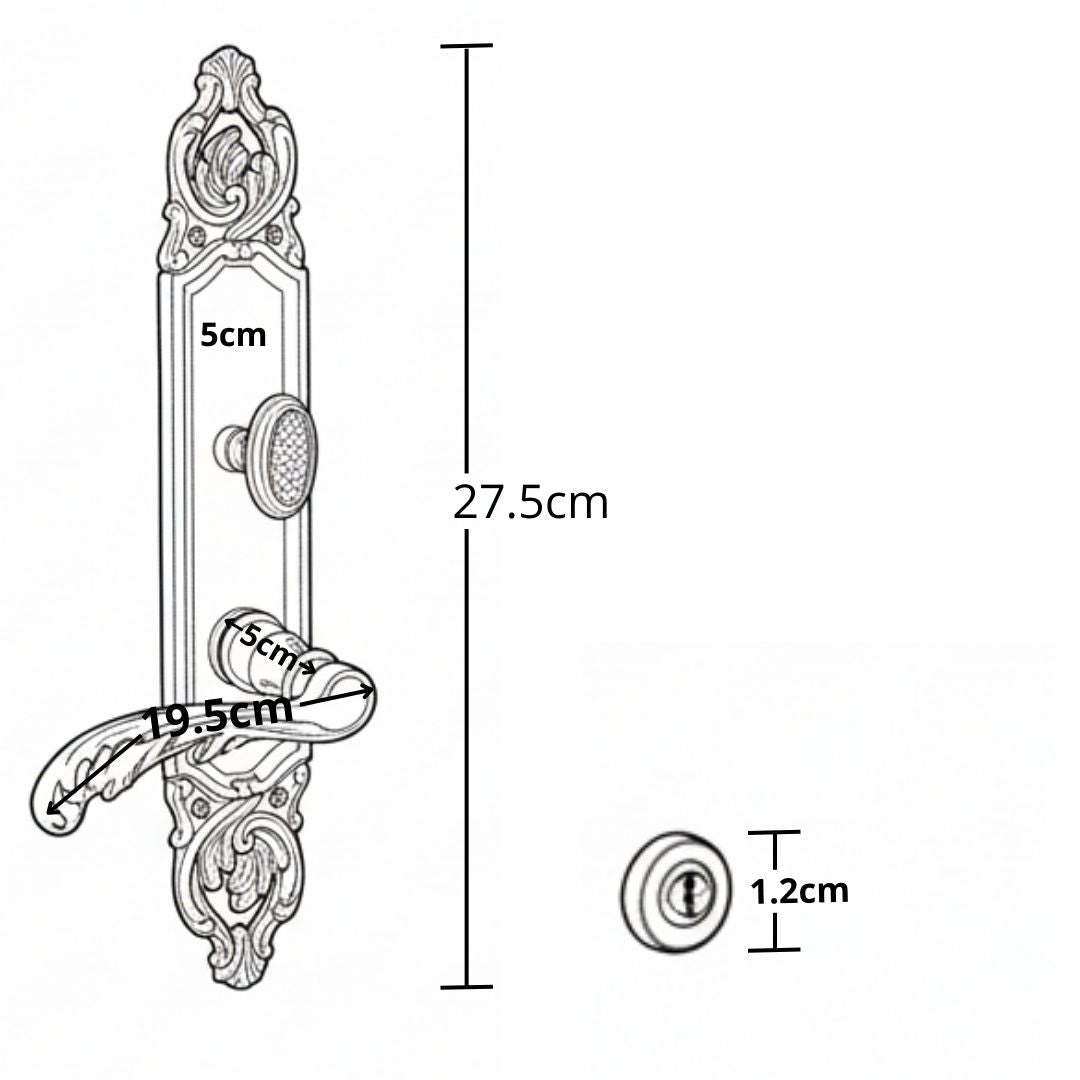 Cerradura Entrada Principal Victoria
