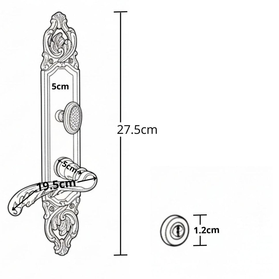 Cerradura Entrada Principal Victoria