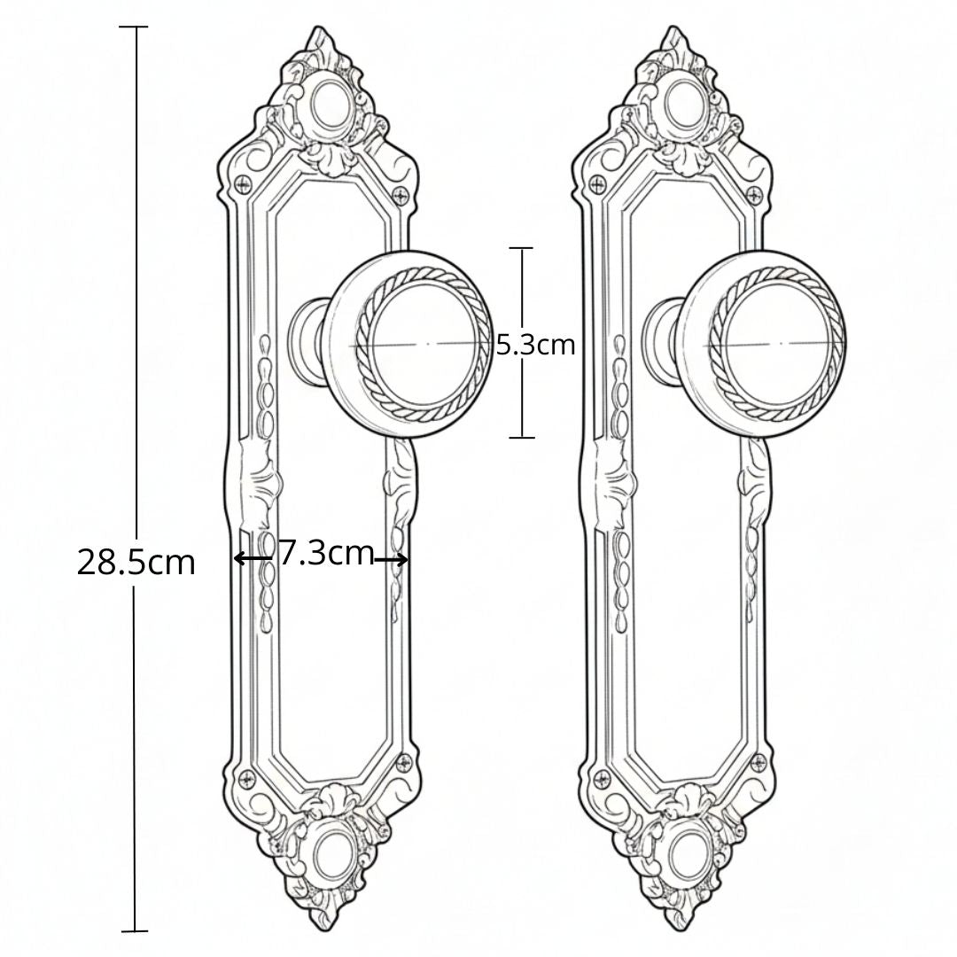 Cerradura Dummy Westminster