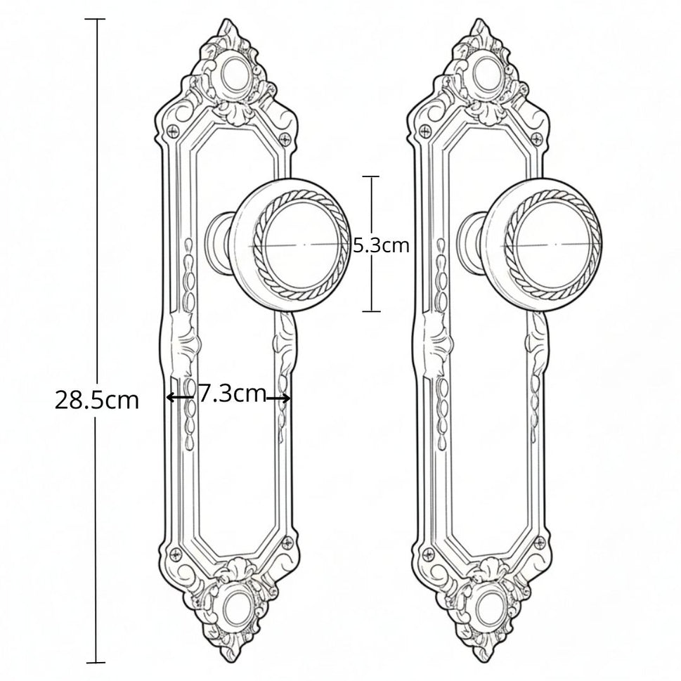 Cerradura Dummy Westminster