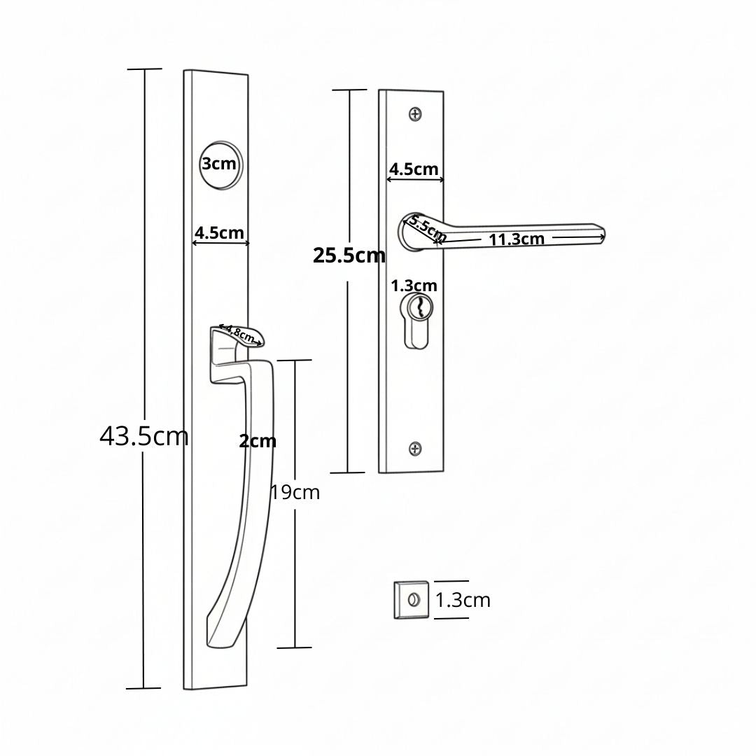 Placas Entrada Principal Lakeshore