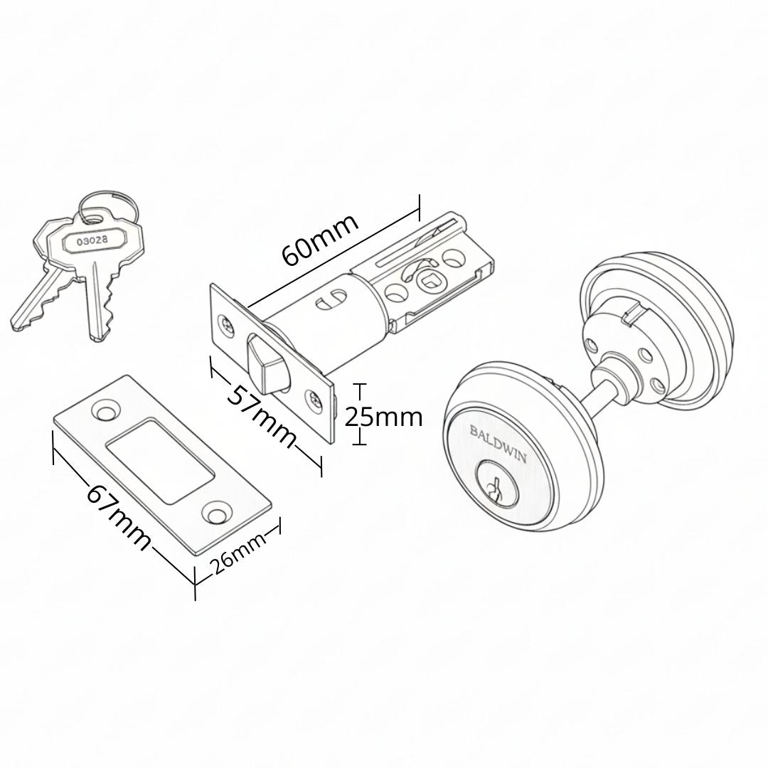 Cerrojo Doble Cilindro