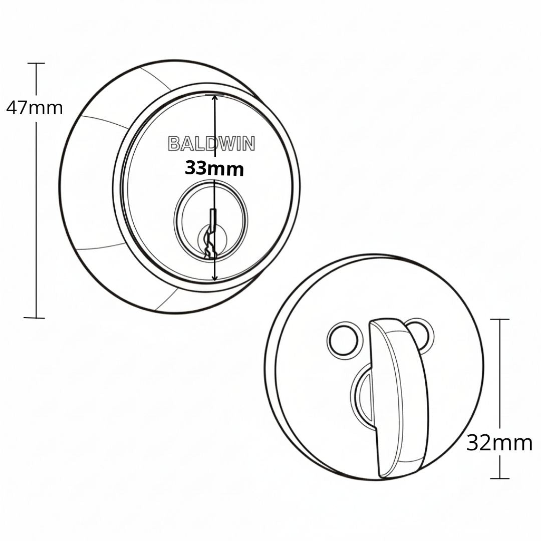 Cerrojo Llave Mariposa