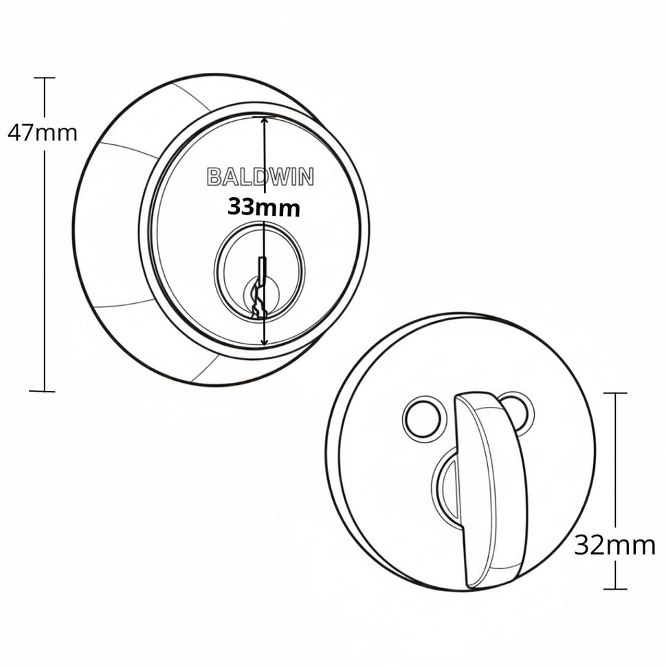 Cerrojo Llave Mariposa