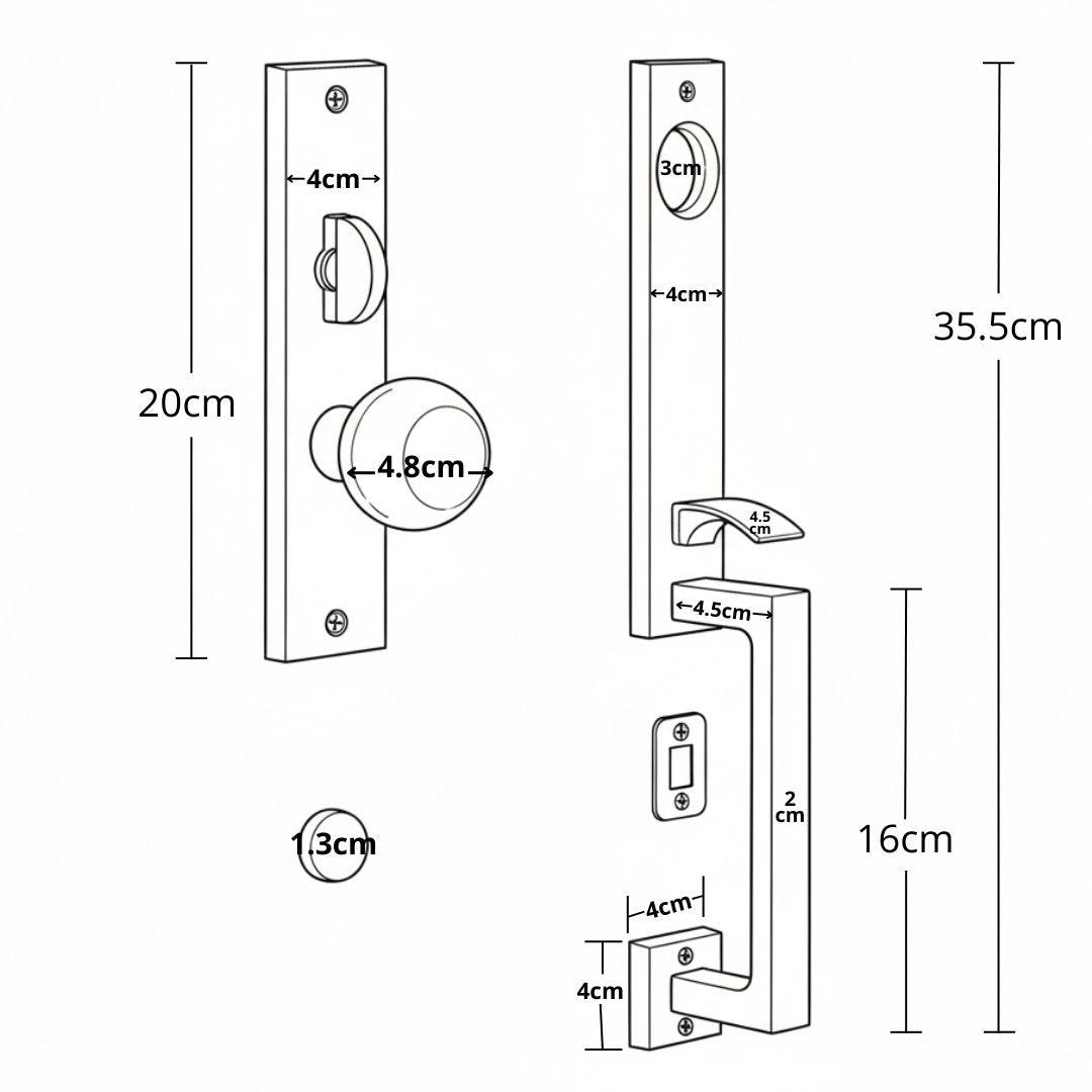 Cerradura Dummy New York