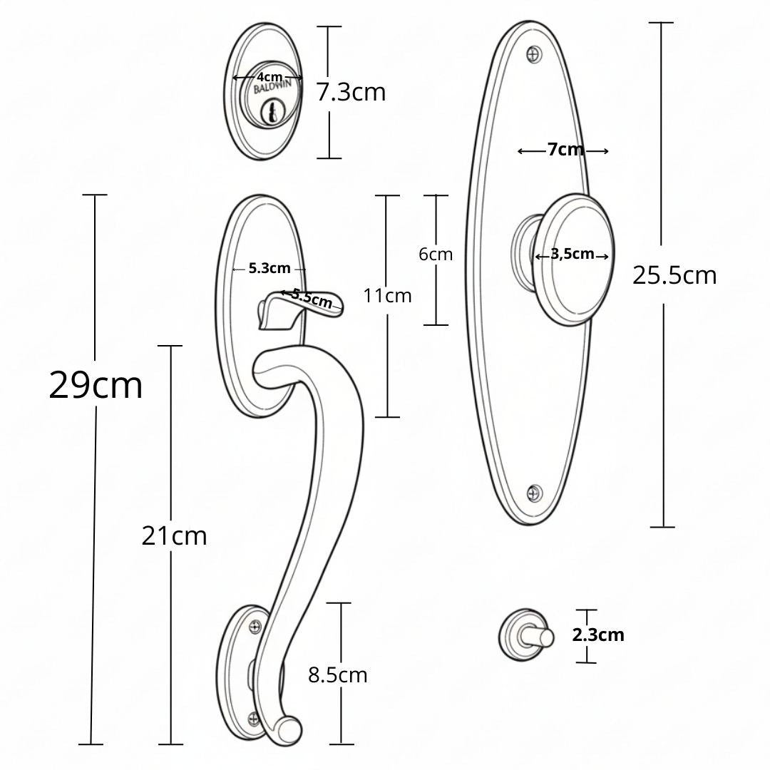 Cerradura Dummy Lexington