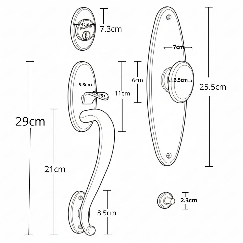 Cerradura Dummy Lexington