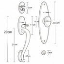 Cambiar a la imagen Cerradura Dummy Lexington 2