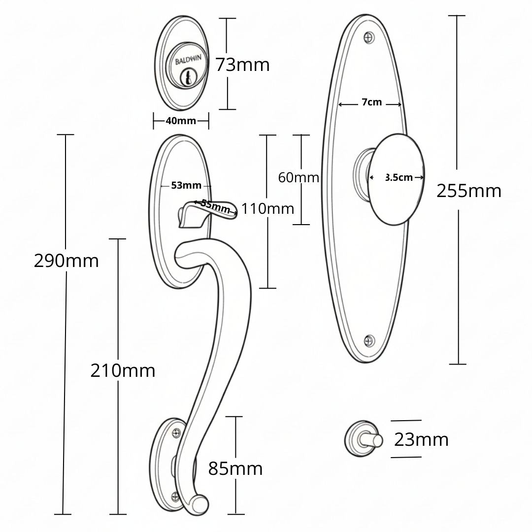 Cerradura Dummy Lexington