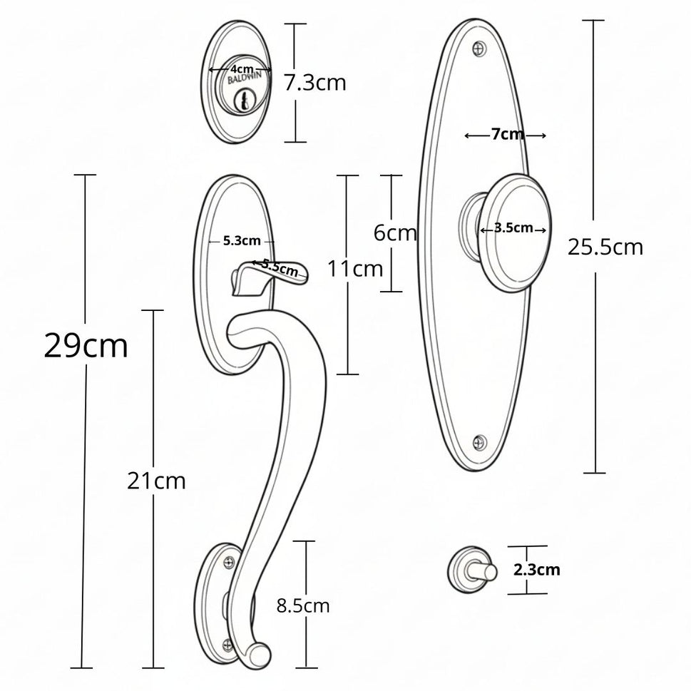 Cerradura Dummy Lexington