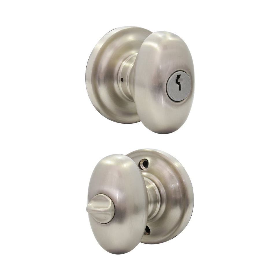 Cerradura Pomo Huevo Alcoba Elipse