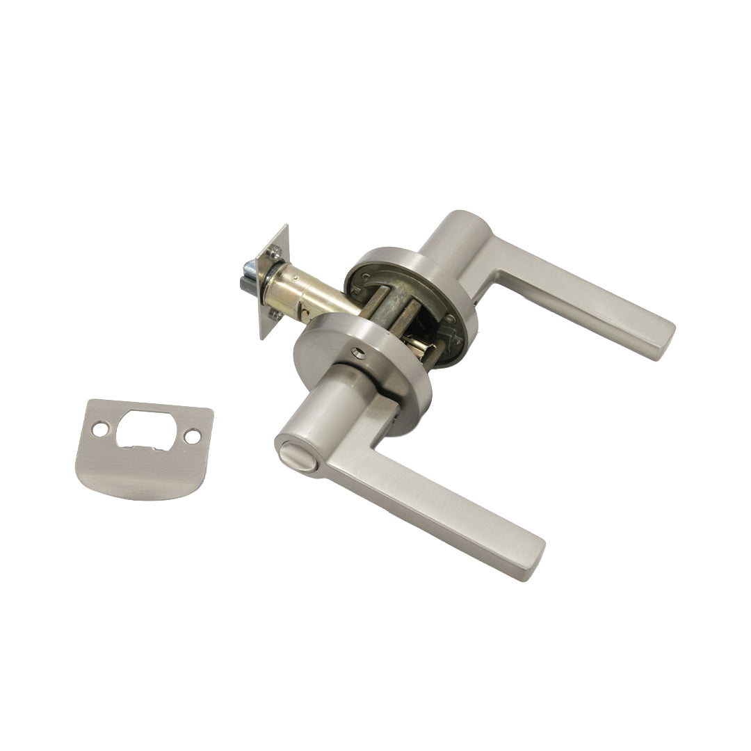 Cerradura Alcoba Manija Plana Roseta Redonda Square