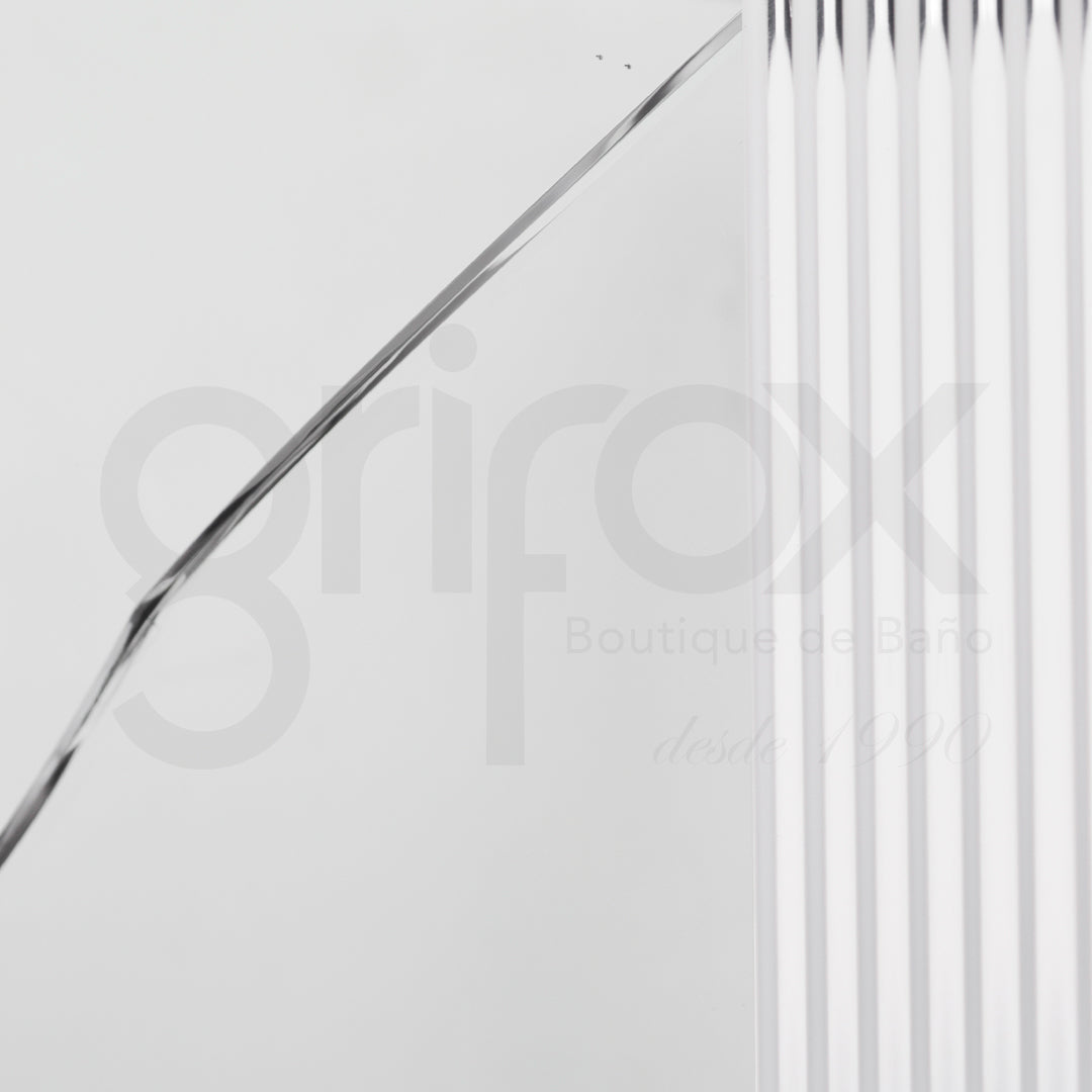 Espejo Rect. Rayas/Wall Mirror