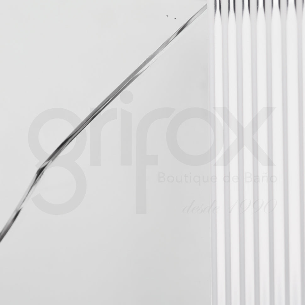 Espejo Rect. Rayas/Wall Mirror