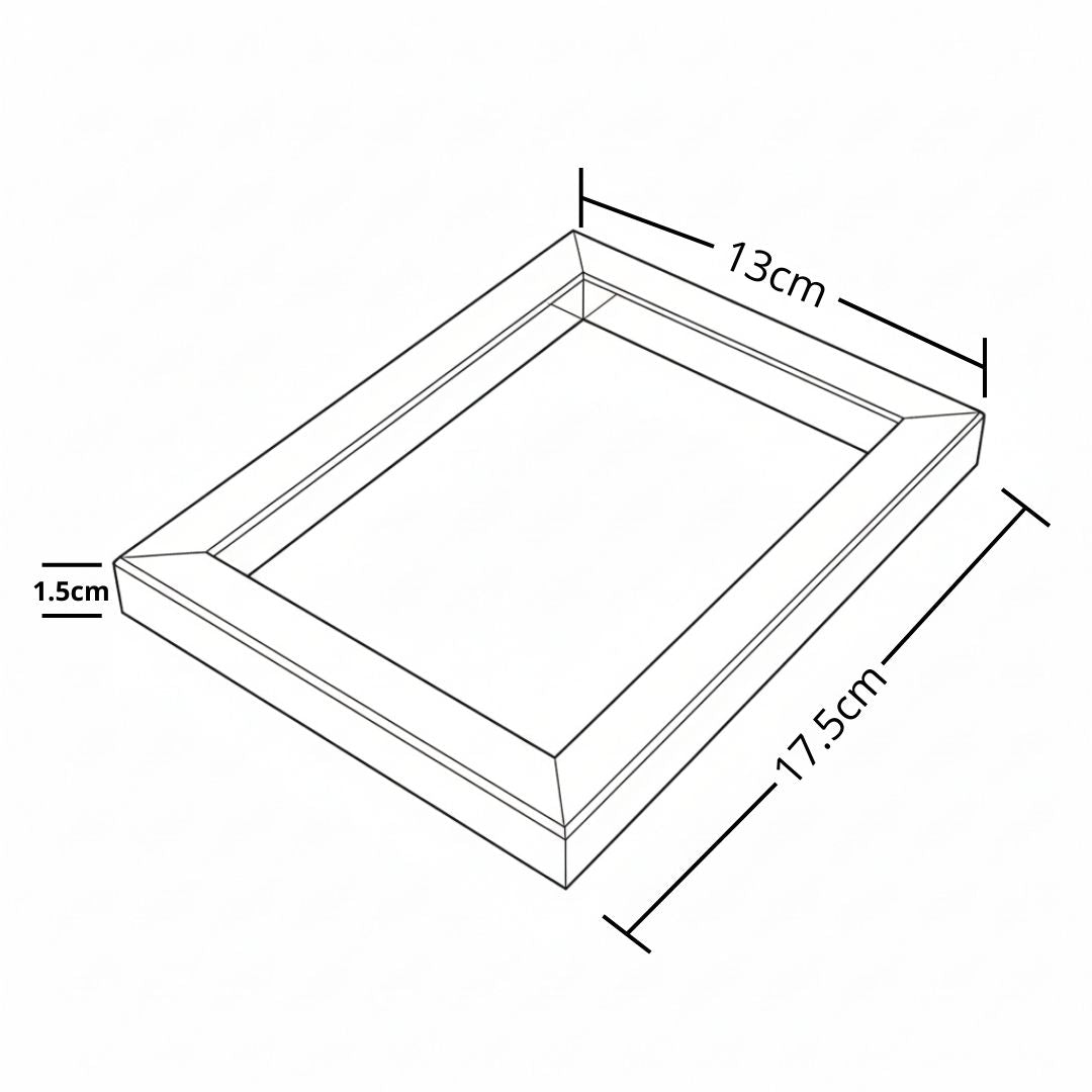 Soporte Sin Vidrio Jabonera