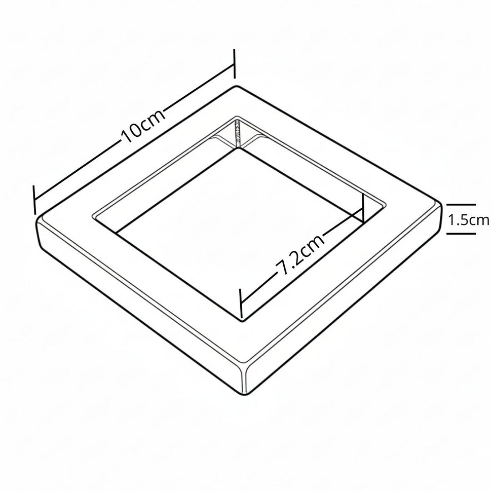 Base Sin Vidrio Para Portacepillos